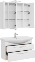 Мебель для ванной Aquanet Ирвин 105 белый