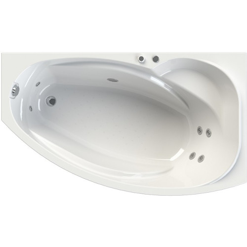 Акриловая ванна Radomir Wachter София 169x99 форсунки Белые