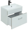 Тумба с раковиной Aquanet Верона 50 белый матовый (раковина Нота NEW 50)