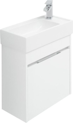 Тумба с раковиной Aquanet Лидс 50 белый