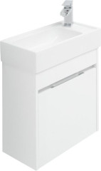 Тумба с раковиной Aquanet Лидс 50 белый