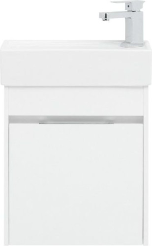 Тумба с раковиной Aquanet Лидс 50 белый