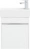 Тумба с раковиной Aquanet Лидс 50 белый