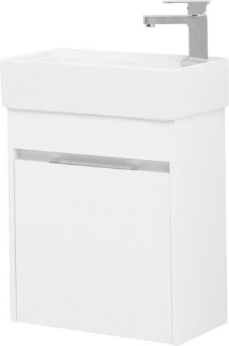 Тумба с раковиной Aquanet Лидс 50 белый