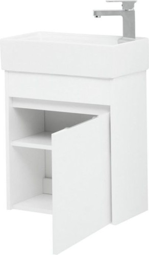 Тумба с раковиной Aquanet Лидс 50 белый