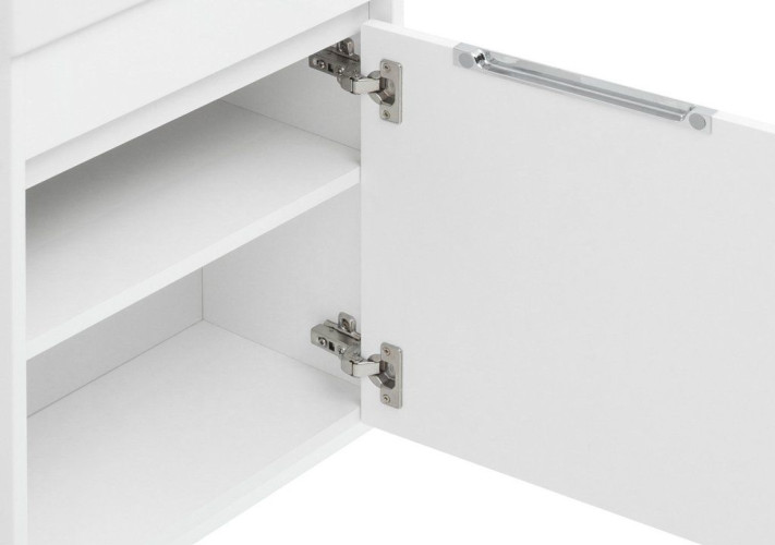 Тумба с раковиной Aquanet Лидс 50 белый