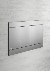 Кнопка смыва alcadrain FLAT 24.7х2х16.5 для инсталляции, пластик, цвет Белый (FUNWHITE)