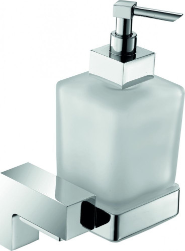 Sanibano Elegance, настенный стеклянный дозатор, цвет хром