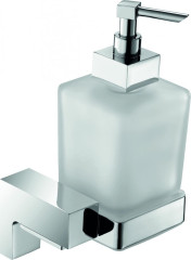 Sanibano Elegance, настенный стеклянный дозатор, цвет хром