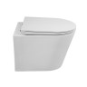 Чаша подвесного унитаза безободкового BelBagno FLAY-R BB053CHR
