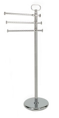 Stil Haus Giunone, cтойка: 3 полотенцедержателя, цвет хром