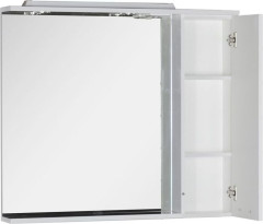 Зеркало-шкаф Aquanet Сити 100 белый