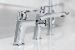 Смеситель для биде Ravak Classics Керамический картридж со сливным гарнитуром Хром (X070082)