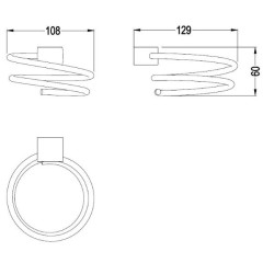 Держатель для фена Schein Elite 7057094