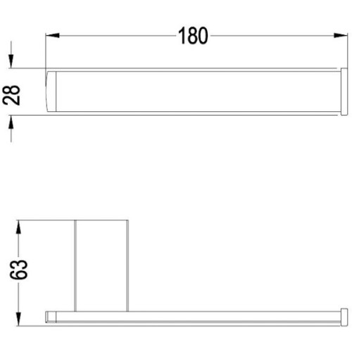Держатель туалетной бумаги Schein Elite 7057027