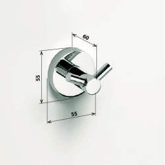 Крючок для полотенец Bemeta Omega 104106032