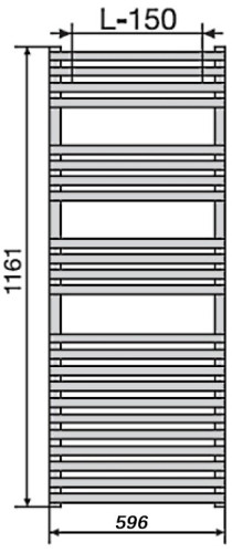 Полотенцесушитель Zehnder Forma Spa LF-120-060