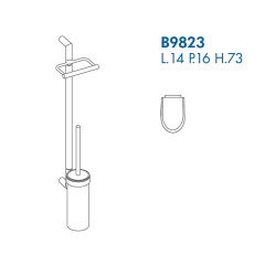 Подвесная стойка  Colombo Design Planets B9823.000