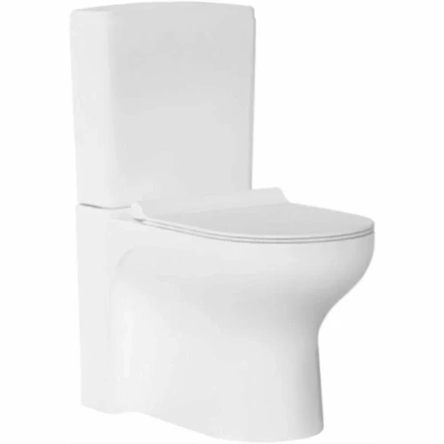 Унитаз напольный Bien VENUS с тонким сиденьем микролифт (унитаз+бачок+сливной механизм+сиденье) VNKD06401VS0W3000 + ORRS04101VDAW3000 + YRSIT0310102 + VTMU11W3W3HB0