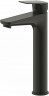 Смеситель Bravat Rhein для раковины-чаши, высокий, черный (F1429564BW-A-ENG)