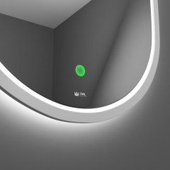 Зеркало OWL 1975 Langas с LED подсветкой, 400х800