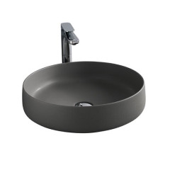 Раковина Artceram Cognac 480*480*125 отверстия для смесителя-отсутствуют Grey Olive