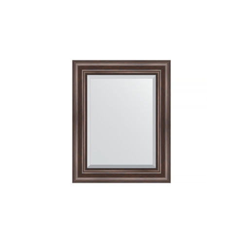 Зеркало настенное с фацетом EVOFORM в багетной раме палисандр, 41х51 см, BY 1356