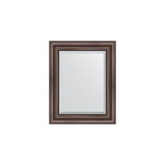 Зеркало настенное с фацетом EVOFORM в багетной раме палисандр, 41х51 см, BY 1356