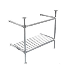 Консоль Artceram Civitas 760*440*850 хром