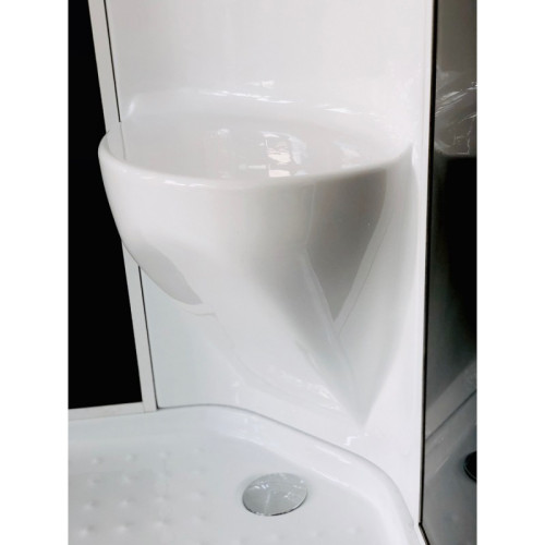 Душевая кабина Royal Bath НК RB90HK7-BT-CH 90x90 с гидромассажем