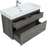 Мебель для ванной Aquanet Nova Lite 100 дуб рошелье (2 ящика)