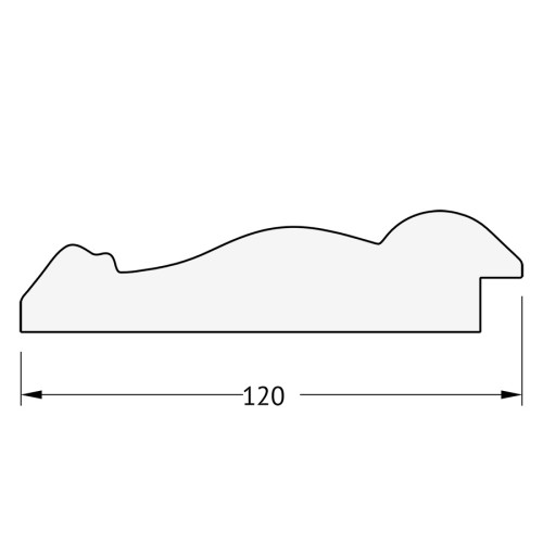 Зеркало настенное с гравировкой EVOFORM в багетной раме состаренное серебро с орнаментом, 62х132 см, BY 4084