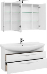 Мебель для ванной Aquanet Ирвин 120 белый