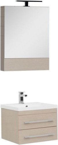 Мебель для ванной Aquanet Нота NEW 58 светлый дуб (камерино)