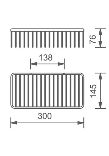 Полка B 082501 Cr