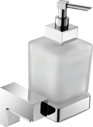 Sanibano Elegance, настенный стеклянный дозатор, цвет черный матовый