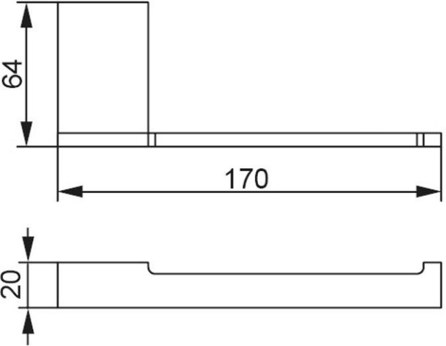 Держатель туалетной бумаги Aquanet 5686-1MB