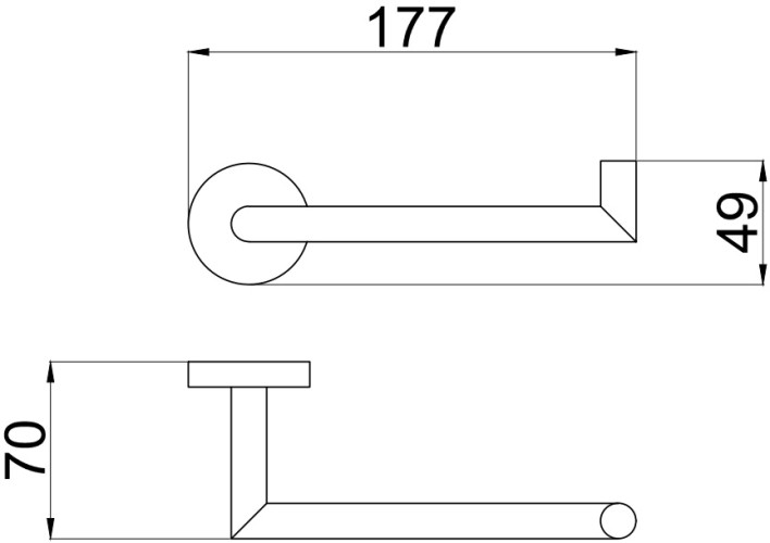 Держатель туалетной бумаги Allen Brau Priority 6.31007-31
