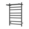 Полотенцесушитель электрический с полочкой (лесенка) Bauedge Stil Shelf DB-0026, 50x80 см