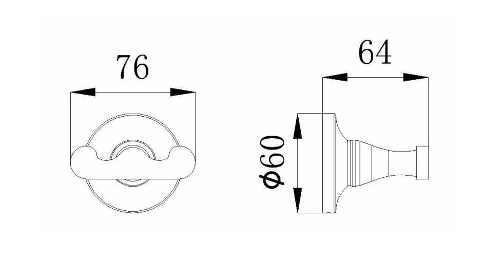 Крючок двойной RUSH Corsica (CO42220)
