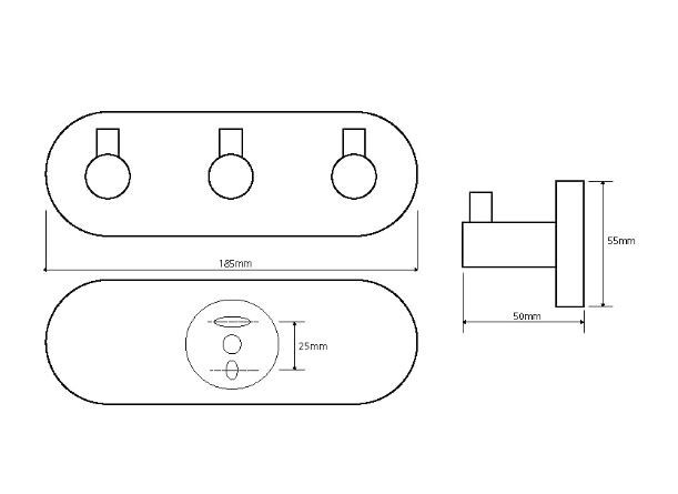 Крючок Bemeta Omega 104405232