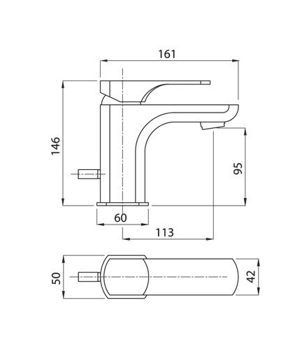 Смеситель Bugnatese Planet 2413