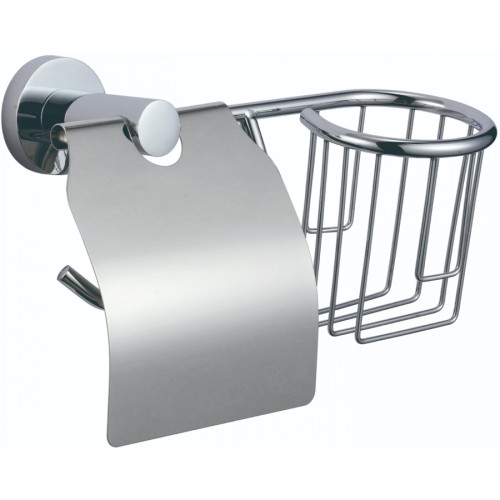 Держатель для туалетной бумаги и освежителя Savol S-L08751 хром