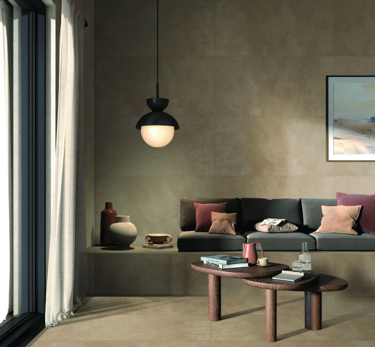 Плитка керамогранитная AZARIO MIAMI TAUPE 60х120 Carving (E5030622120C)