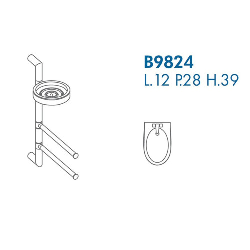 Подвесная стойка  Colombo Design Planets B9824.000