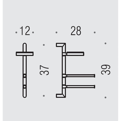 Подвесная стойка  Colombo Design Planets B9824.000