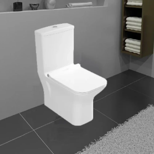 Унитаз Serel NITA напольный компакт с функцией биде: NT12BM+6748+сливной+223ZT(унитаз, бачок, сливной,сиденье-микролифт)