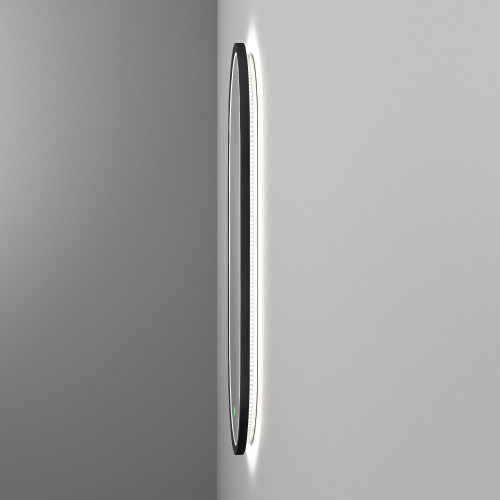 Зеркало OWL 1975 LANGAS BLACK с LED подсветкой и сенсором, 400х800