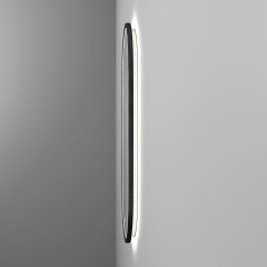 Зеркало OWL 1975 LANGAS BLACK с LED подсветкой и сенсором, 400х800