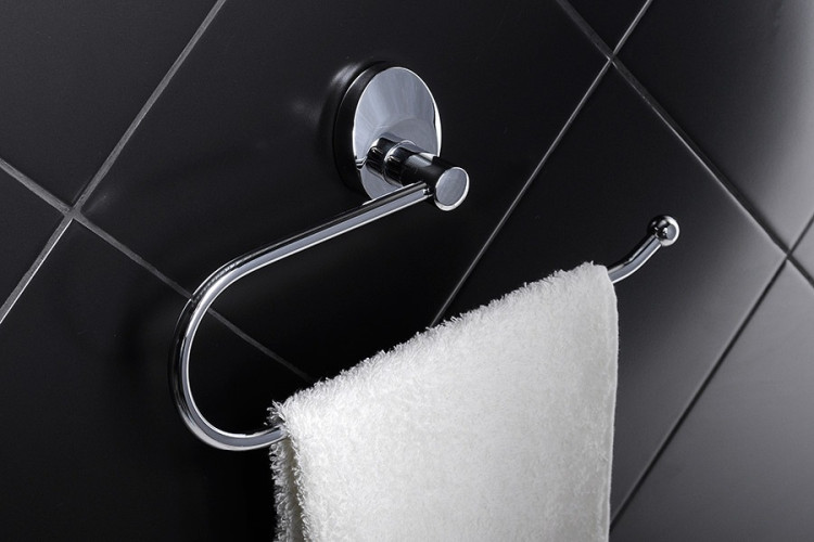 Полотенцедержатель Fixsen Europa кольцо, хром (FX-21811)